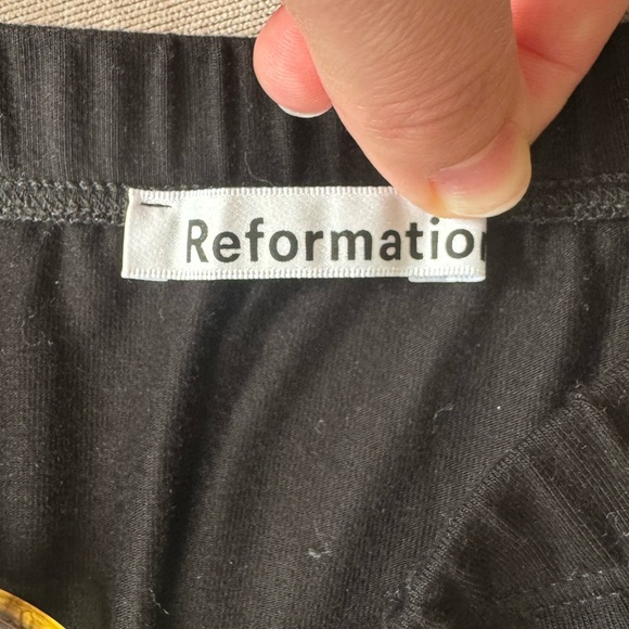 reformation tank top & skirt set with super sexy cutouts! both are size M. - Picture 6 of 6